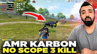 AMR İLE KARBON ATTIM NO SCOPE 3 KİLL ! BATUR GAME PUBG MOBİLE !