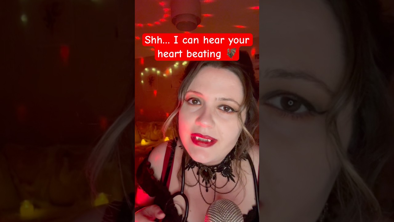 Your Heart Beats Faster When I Get Closer… 🦇 💓 | Vampire ASMR 