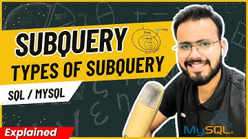 Subquery in SQL/MySQL | Complete Guide with Correlated Subquery | #SQL Course #17