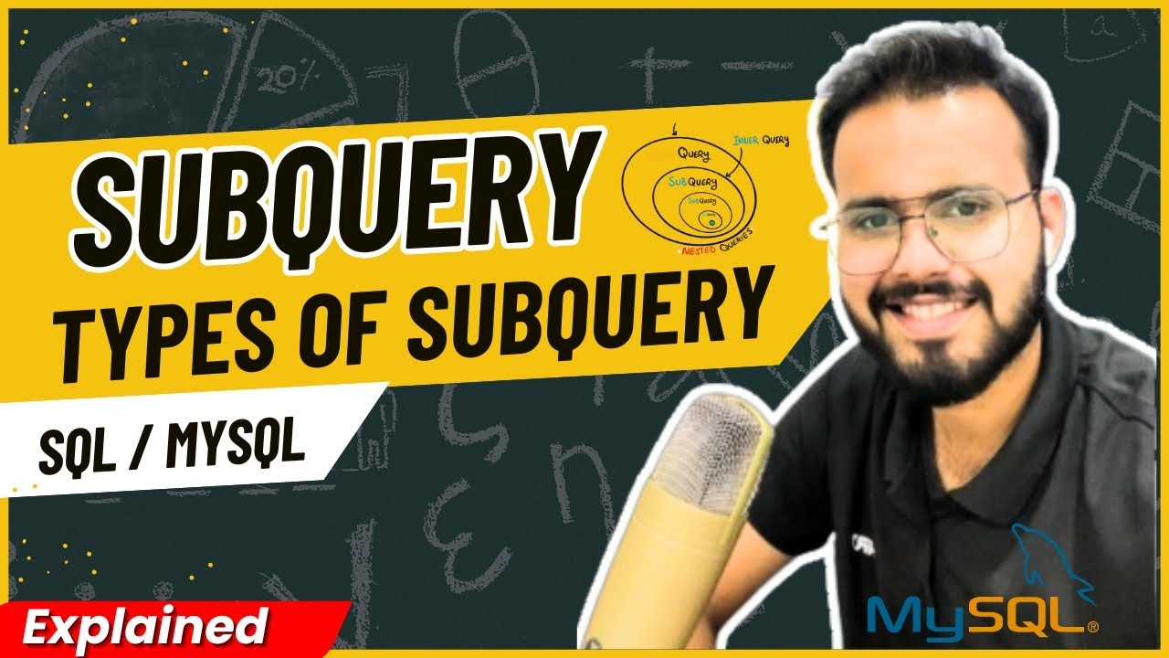 Subquery in SQL/MySQL | Complete Guide with Correlated Subquery | #SQL ...