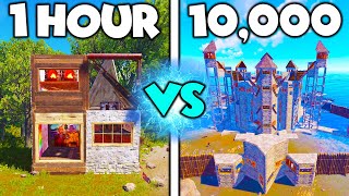 Can 1 Rust Hour BEAT A 10,000 Hour Builder?  Rust