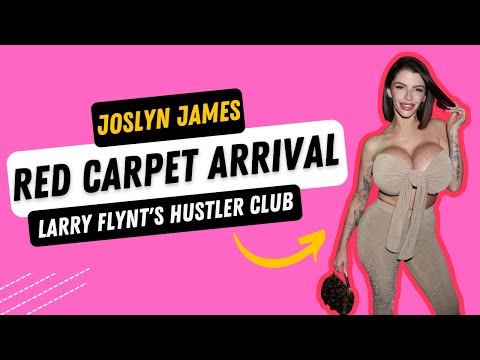 Joslyn James Celebrates New Years Eve at Larry Flynt's Hustler Club