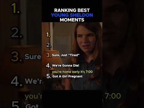 تصنيف أفضل لحظات شيلدون الشاب الجزء الثاني