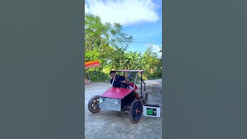 making homemade RC car+48volt motor #shots #project #experiment #sujanexperiment