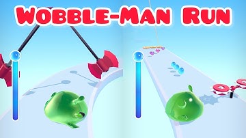 ✅Wobble-Man Run. All Levels TOP Gameplay iOS Android Mobile Games New Update Max Level