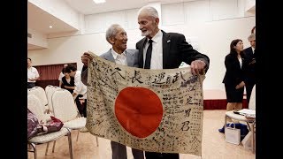 World War II Veteran delivers a promise after 73 years...