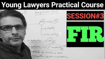 How to register FIR | FIR procedures | Section 154 CRPC | Usman Abid Advocate High Court