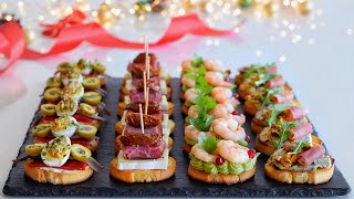 4 Gourmet Canapés with Toast Bread to Celebrate Christmas 20232024 | DarixLAB