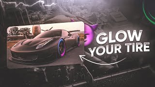 CAR TIRE GLOW TUTORIAL IN ANDROID 🔥🔥