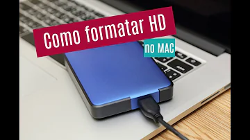 Como transferir arquivos para o HD externo no Mac?