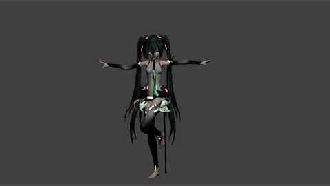 [MMD] Import Blender (Test Render)