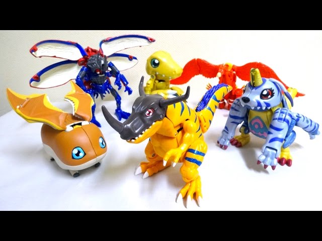 Digimon Digivolving 】Greymon to Metal Greymon and talk wotafa's