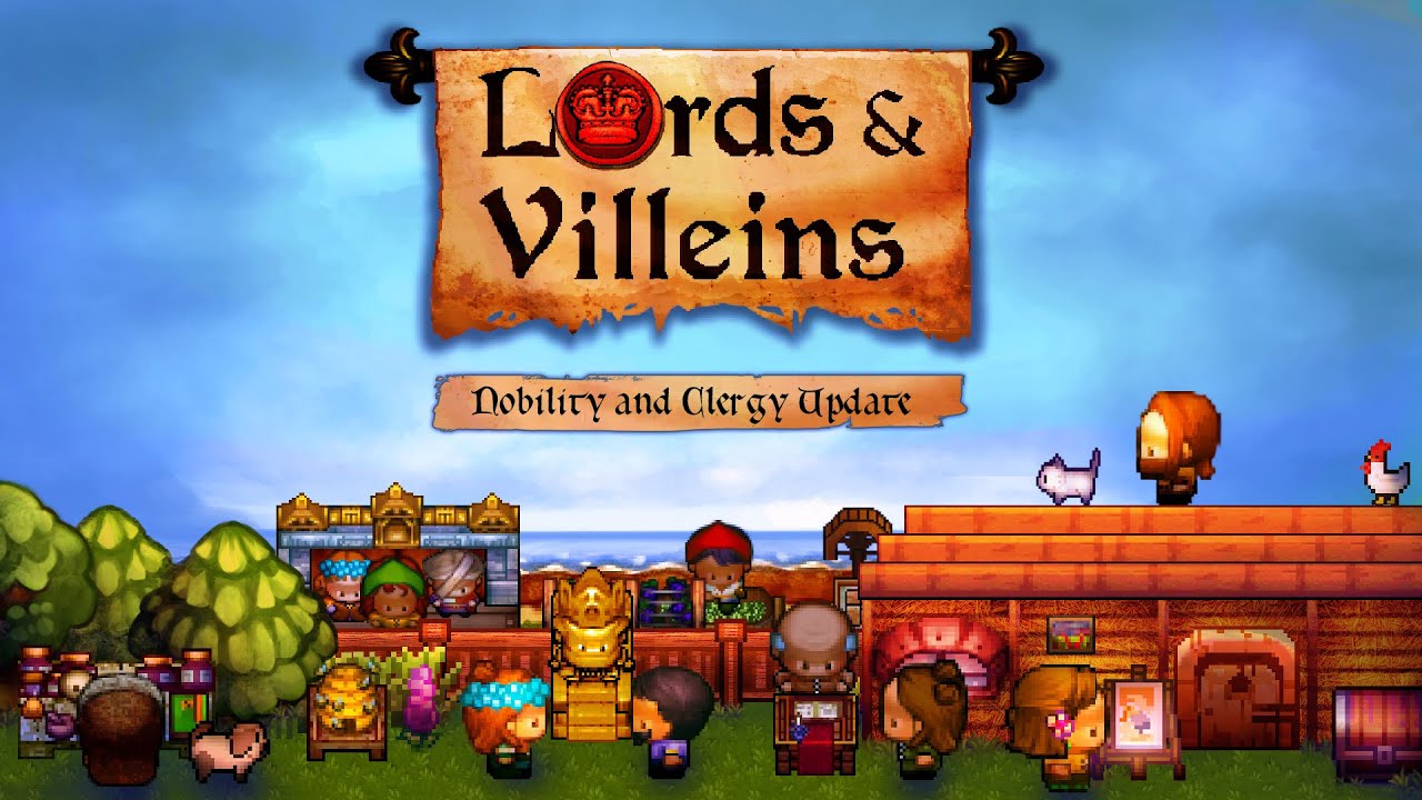 Lords and Villeins - Nobility and Clergy Update Trailer - YouTube