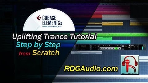 Cubase 8 Uplifting Trance Track Step by Step Course Outro RDGAudio