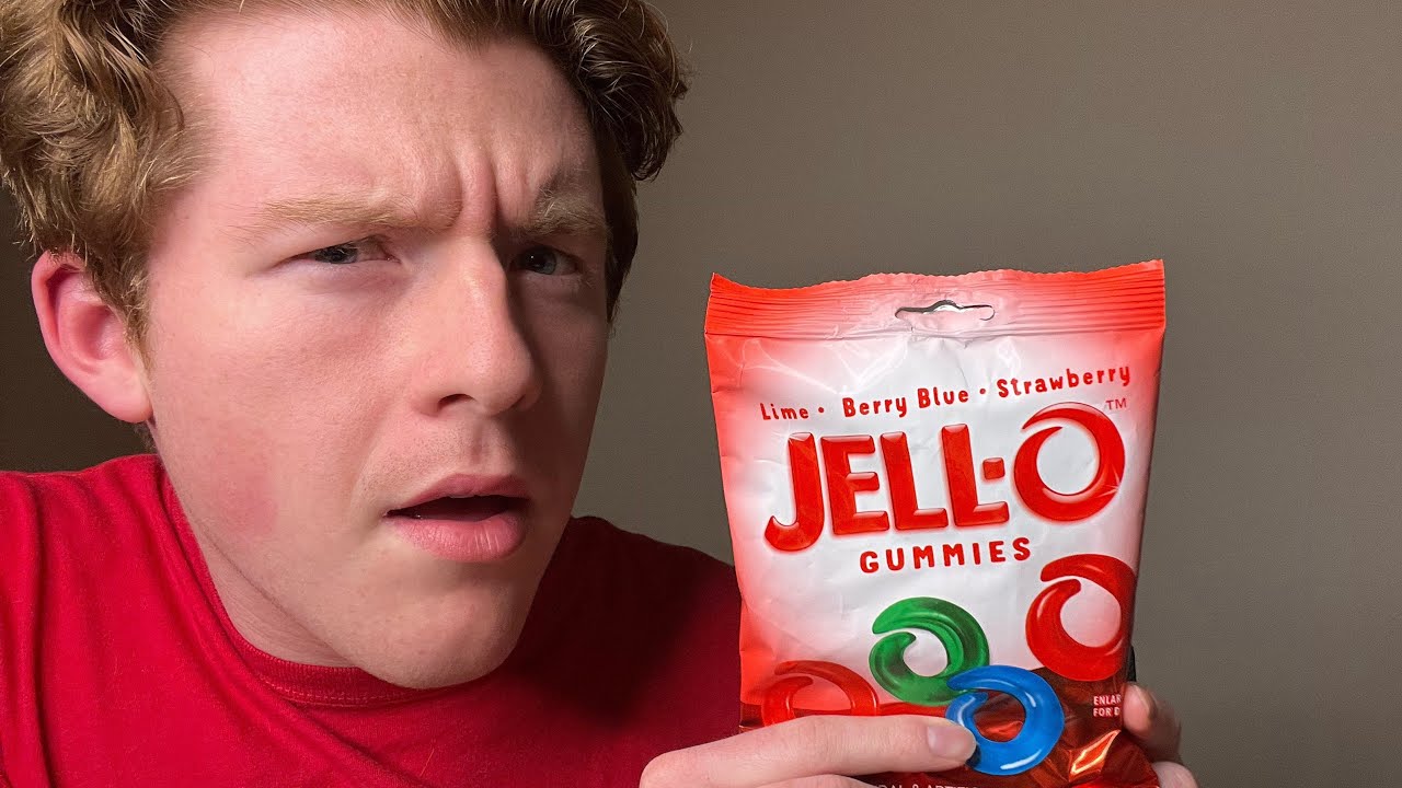 ASMR JellO Gummy Candy Mukbang YouTube