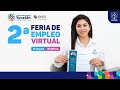 Segunda Feria de Empleo Virtual | Servicio Nacional de Empleo Yucatán