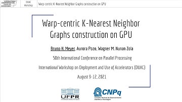 Warp-centric K-Nearest Neighbor Graphs construction on GPU