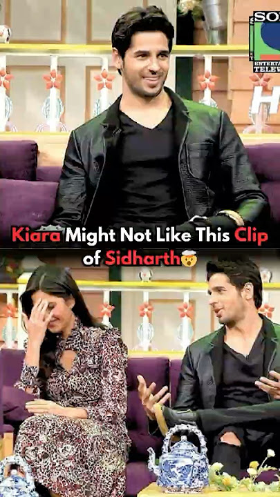 Did Sidharth Forget Kiara Was Watching?🤔Kapil Sharma #kiaraadvani #bollywoodsongs #bollywood