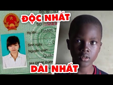 Video Những Đứa Trẻ Có Họ Tên Bá Đạo Nhất Thế Giới - Chắc... - youtube