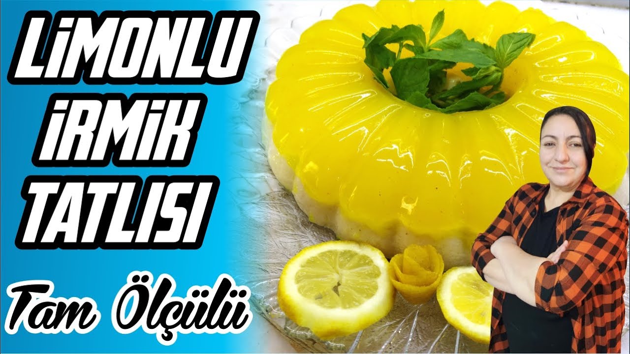 En Kolay Tatlı Tariflerinden Limon Soslu İrmik Tatlısı | Görenlerin Cheesecake Sandığı Limonlu Tatlı