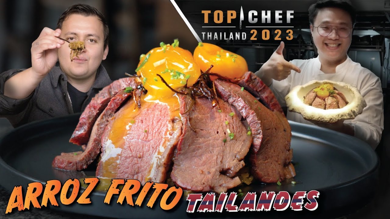 Arroz frito tailandés 🇹🇭 del TOP CHEF TAILANDIA 🧑‍🍳