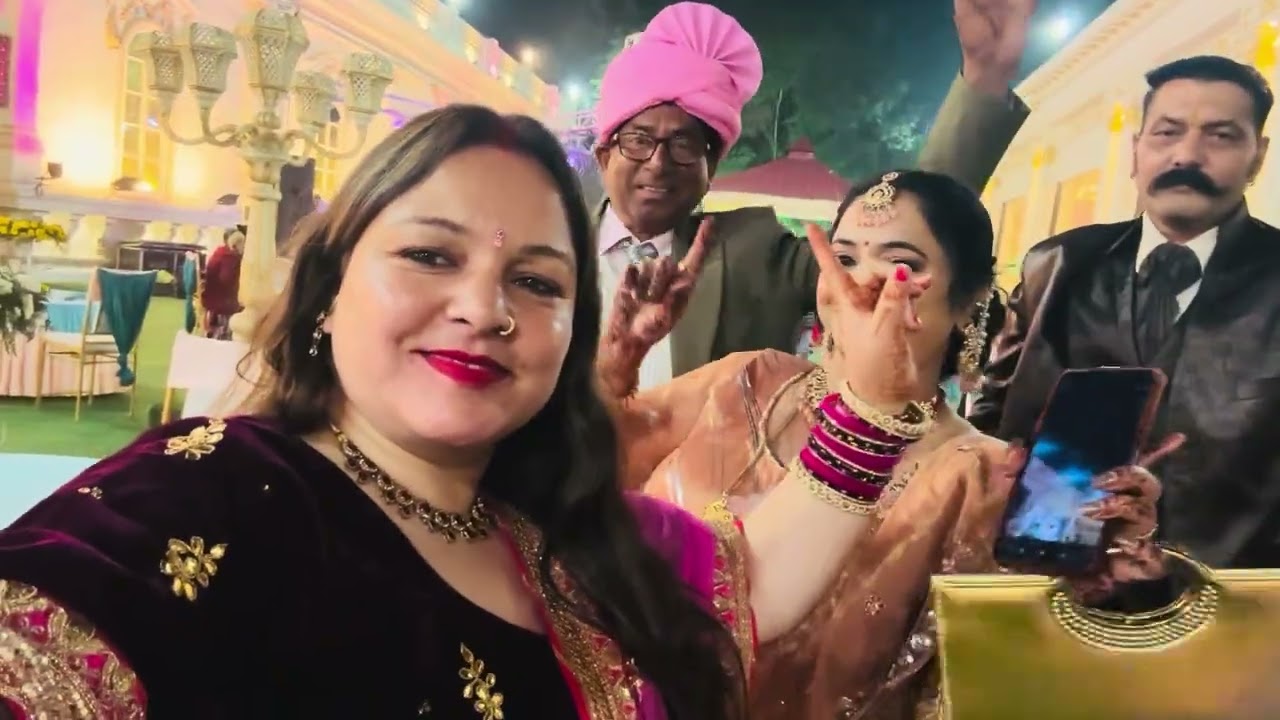 #marriage party at dehli #