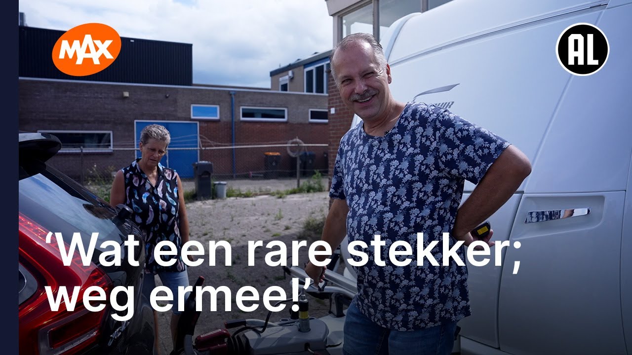 Albert en Jolanda hebben voor het eerst een caravan: 'Oh, wat een rare stekker' | WE ZIJN ER BIJNA!