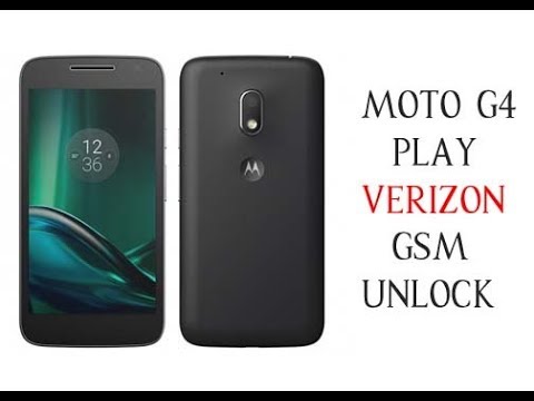 Verizon Moto G4 Play UNLOCKED $1.69 