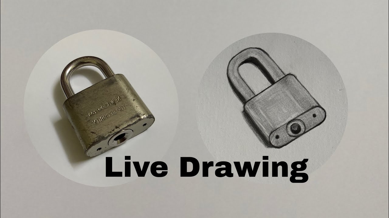 Live Drawing of key at home | how draw live 