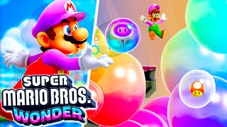 LOS NUEVOS PODERES DE LA FLOR BURBUJA | Super Mario Bros Wonder #4 screenshot 5