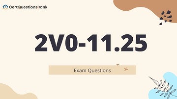 2V0-11.25 VMware Cloud Foundation 5.2 Administrator Exam Questions with Explanations