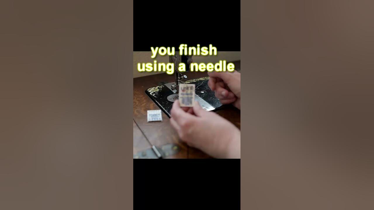 How to Dispose of Old Sewing Machine Needles YouTube
