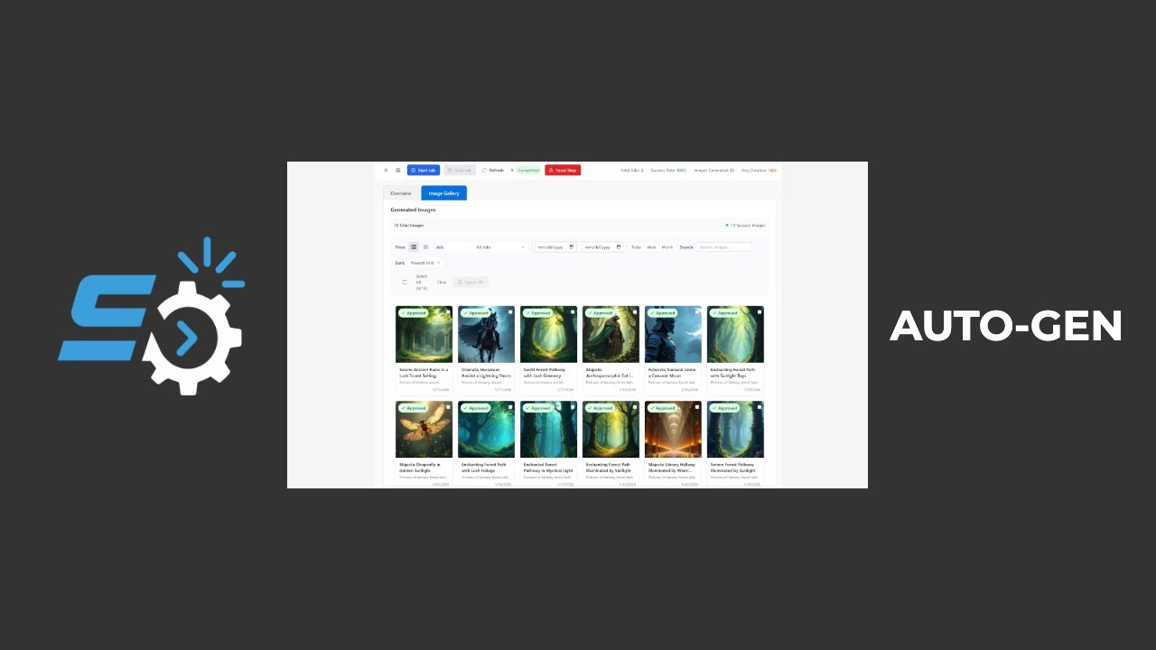 Gen Image Factory — Professional AI Batch Production & Orchestration
