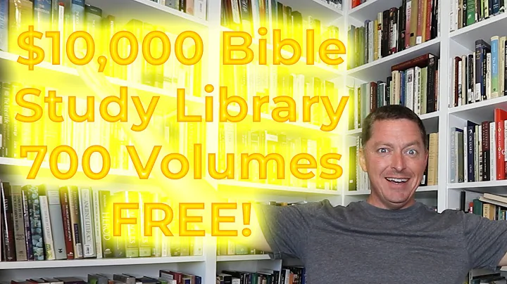 How to Build a $10,000 Bible Study Library of 700+ Volumes for FREE!