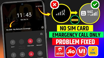 No Sim Card Problem Realme | Emargency Call Only Problem Realme | Fix Network Problem Realme Mobile