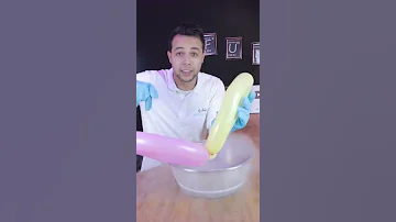 هيحصل ايه لو حطينا بالونة في نيتروجين مسال 