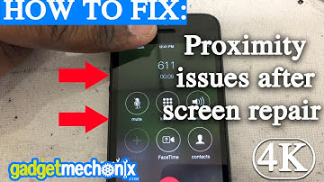 How to fix a proximity sensor issue after repairing iphone Screen (Gadget Mechanix) tips