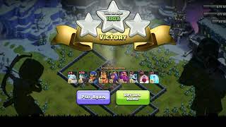 Easily 3 star the Epic Winter Challenge 🤑 - clash of clans#coc #growyoutubechannel #growth #viral