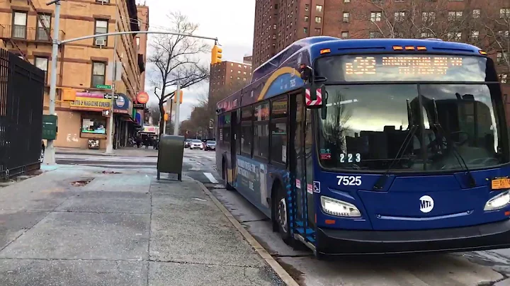 MTA New York City Bus: 2018 New Flyer XD40 “Xcelsior” 7525 on the B38 @ DeKalb & Classon Aves