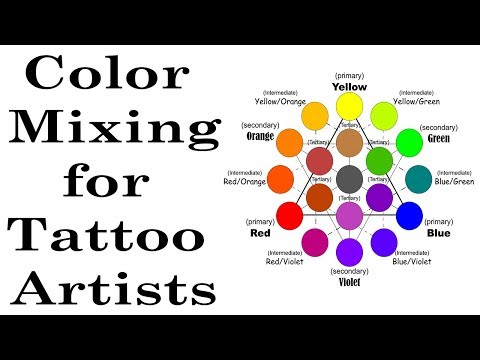 Color Theory Ink Mixing for Tattoo Artists