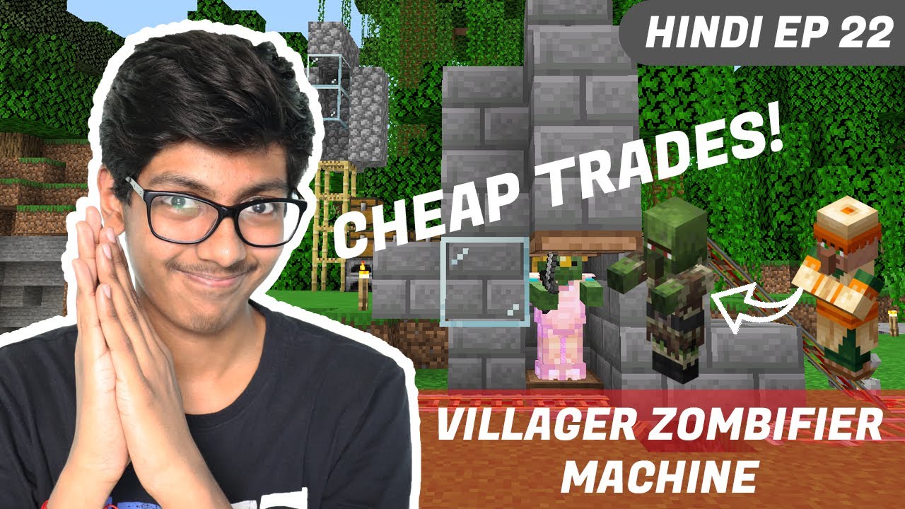 I Made Villager Zombificator For Cheap Trades In Minecraft