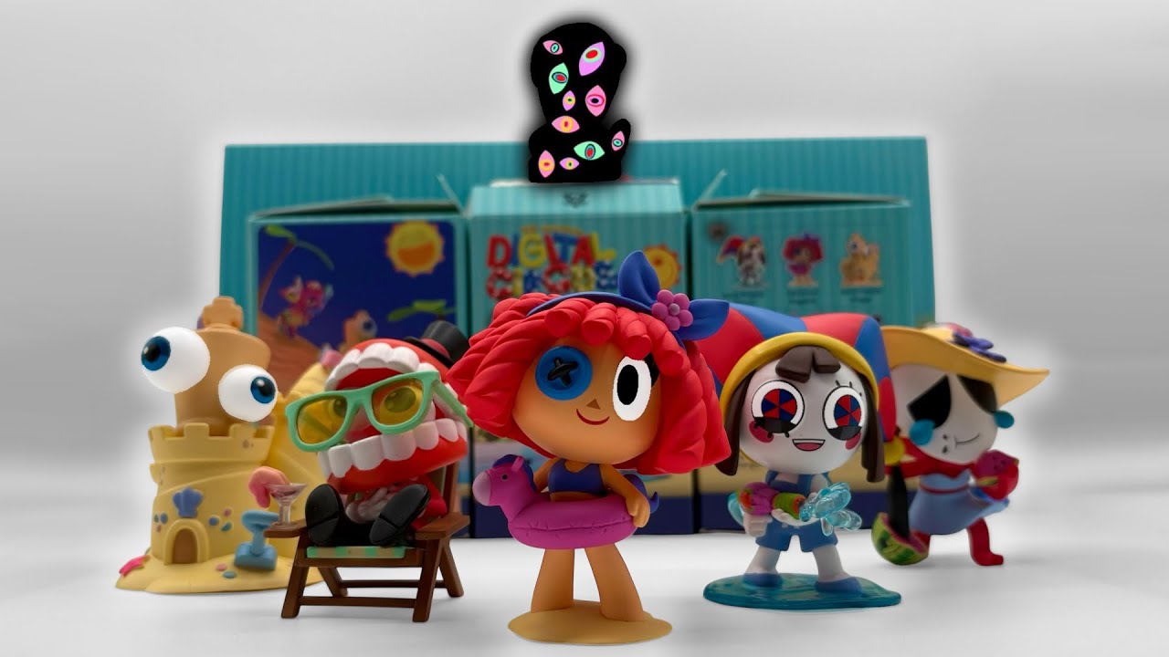 The BEACH DIGITAL CIRCUS ANIMINIZ are HERE!!! (The Amazing Digital Circus)