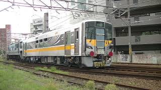 キハ40系終了予感 山陽本線 下り 甲種輸送 8863レ EF210-301号機 牽引 JR西日本 広クチ DEC700 1号機 JR貨物 広島 2021.6.29 03458