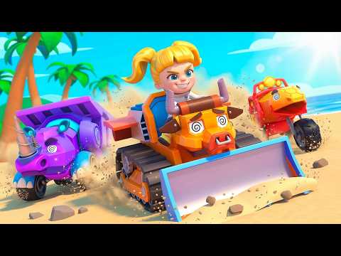 THE EVIL VILLAIN HYPNOTIZED Animal Car City! Help, Rescue Team! Super Rescue Truck