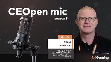 Adam Roebuck on iGaming, AI and more | CEOpen mic