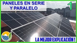 Connection of solar panels in series and parallel ☝