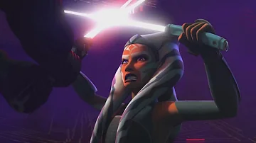 ¿Cómo sobrevivió Ahsoka contra Darth Vader?