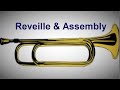 Reveille  assembly bugle calls on trumpet army wake up trumpet