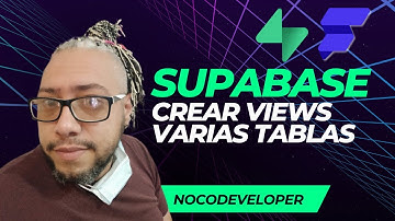 Crear View Supabase - Varias tablas - FlutterFlow