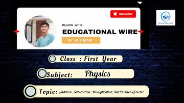 Vector Operations: Addition, Subtraction, Multiplication, and Division Explained| @MuhammadZubair89047